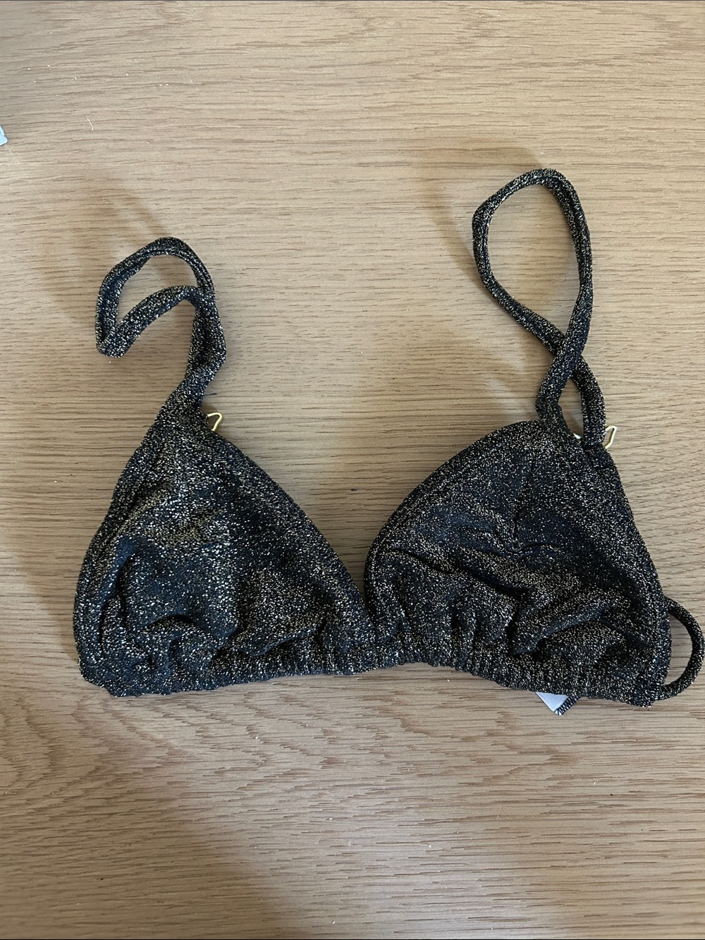 La mariposa limon top in onyx shimmer